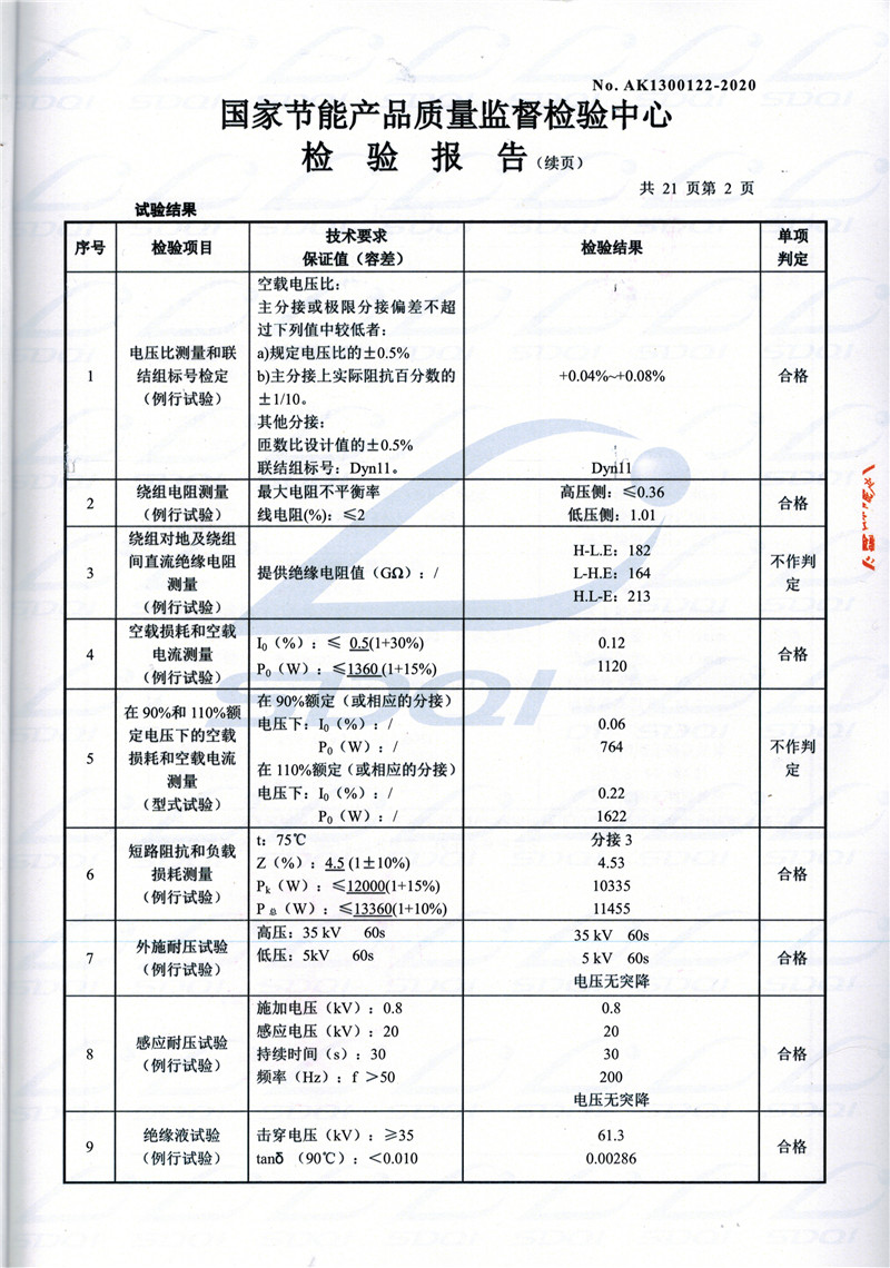 高低压试验报告-S11-1250漳浦漳浦漳浦油浸式变压器-2.jpg